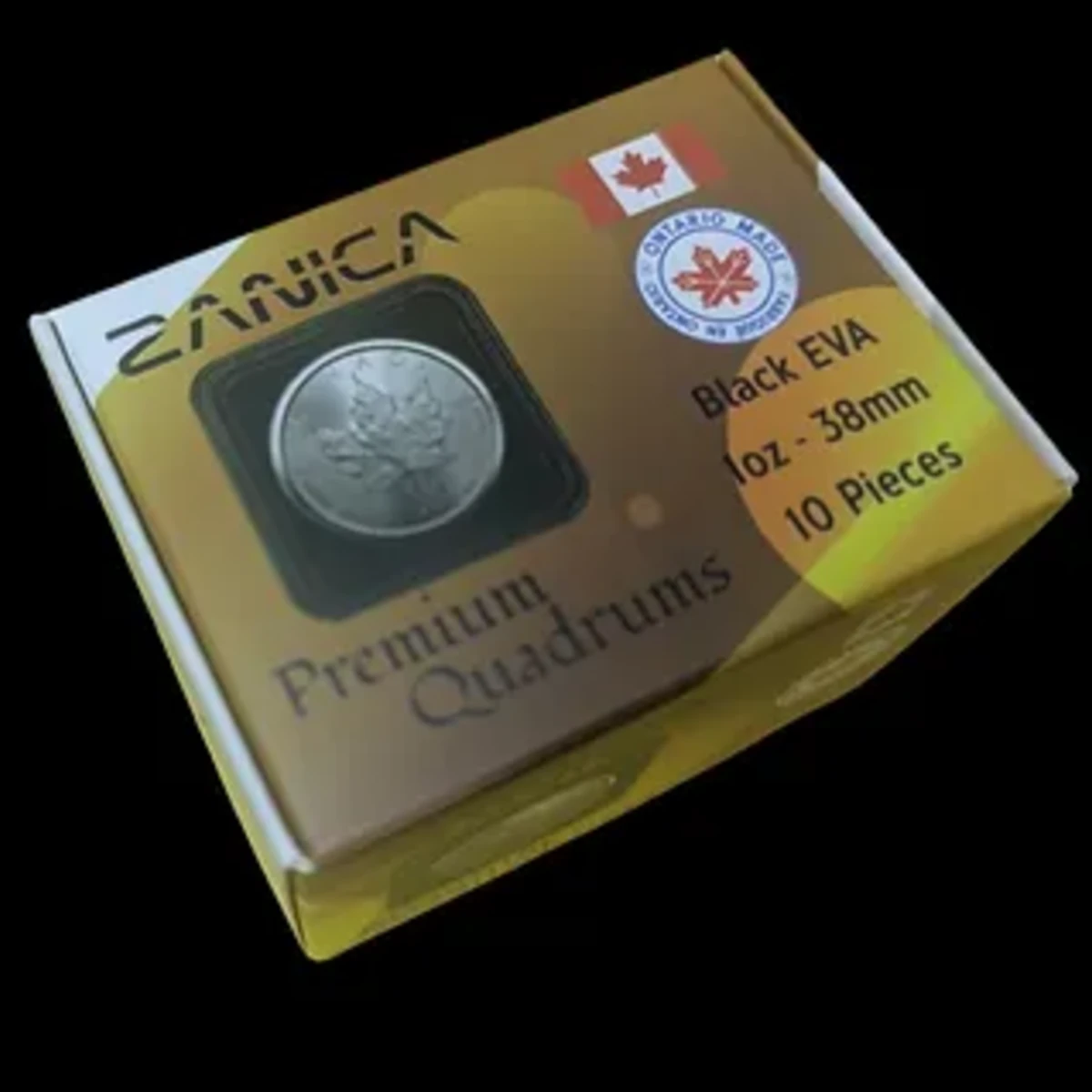 Premium Quadrum 1oz 38mm Display Case - 10 Pack