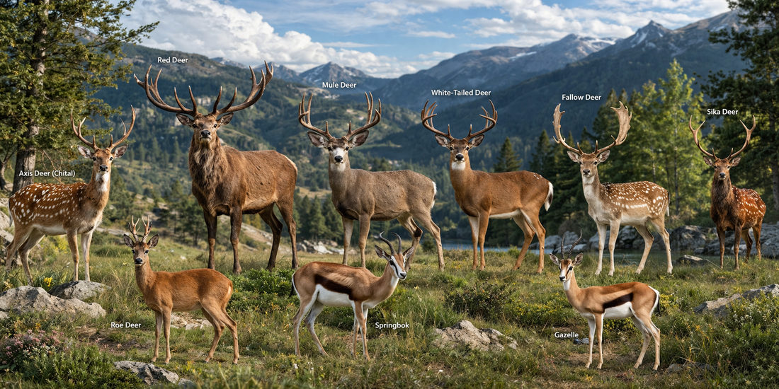Exploring the World’s Most Iconic Deer Species – Deer Hunting Series by Maple Leaf Mint