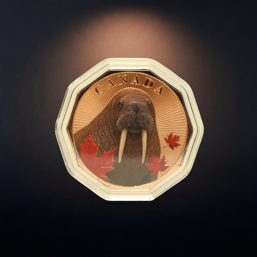 Guardians of the North Series – Walrus 1oz .999 Copper Coin (Colored Edition) 4 of 5