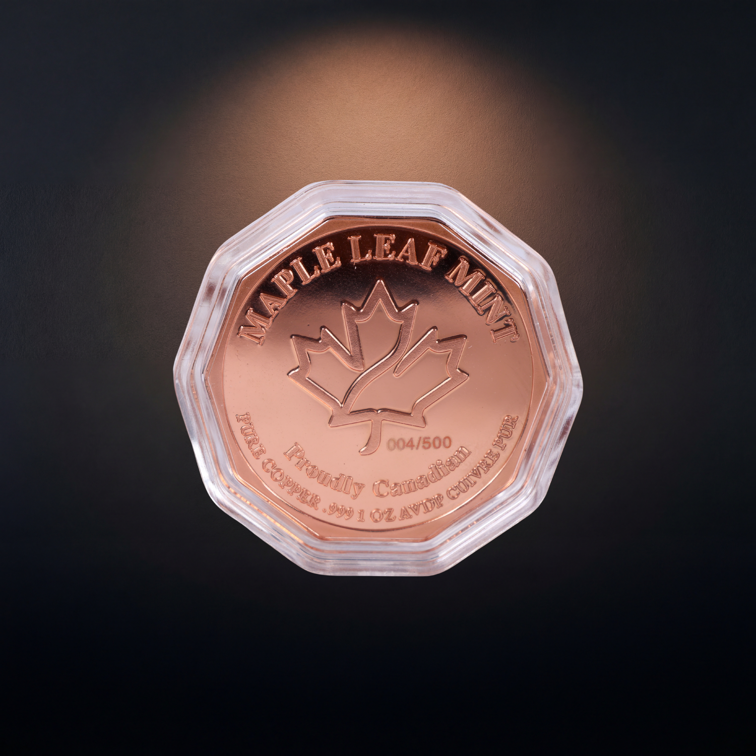 Guardians of the North Series – Arctic Fox 1oz .999 Copper Coin (Colored Edition) 3 of 5