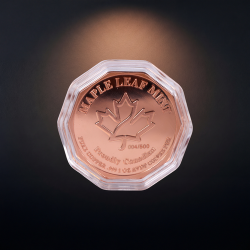 Guardians of the North Series – Arctic Fox 1oz .999 Copper Coin (Colored Edition) 3 of 5