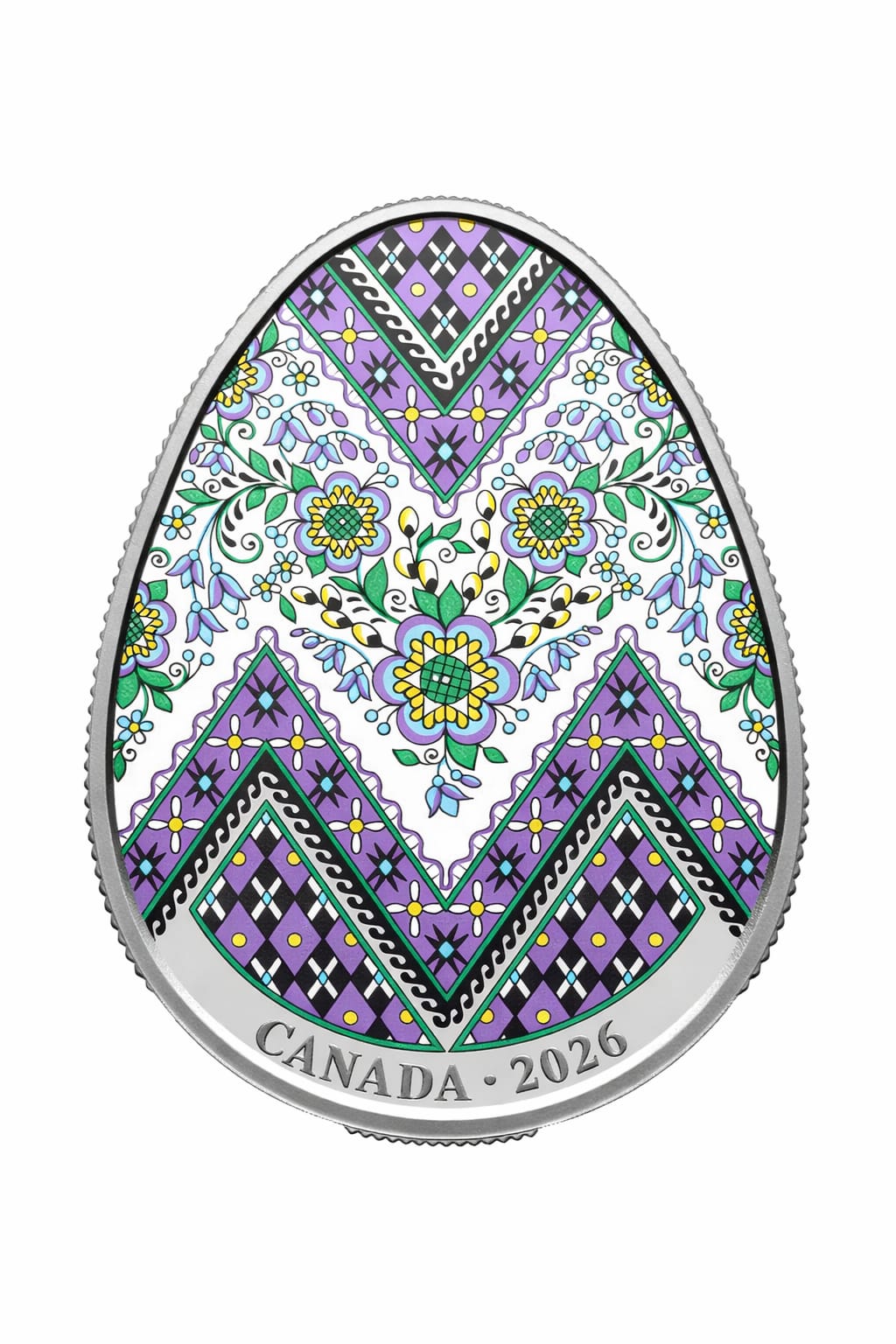 2026 Pysanka Fine Silver Coin | Royal Canadian Mint $20 Silver Coin