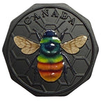 Guardians of the North – Arctic Bumblebee Obsidian Edition 1oz .999 Copper Coin (Exclusive Bonus) Low Serial Number