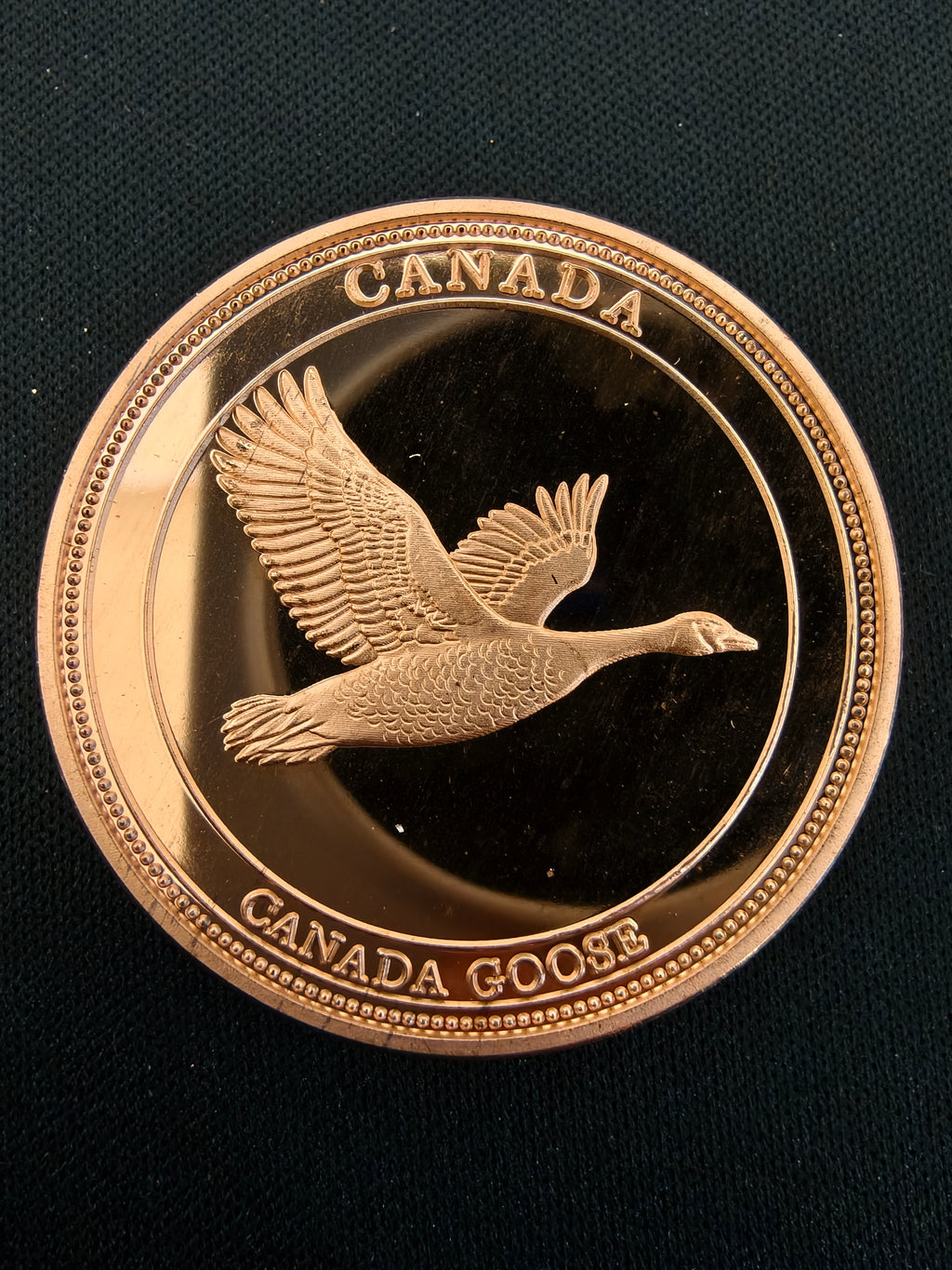 Canada Goose 1oz .999 Fine Copper Round – Canadian Heritage Series | Maple Leaf Mint