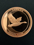 Canada Goose 1oz .999 Fine Copper Round – Canadian Heritage Series | Maple Leaf Mint