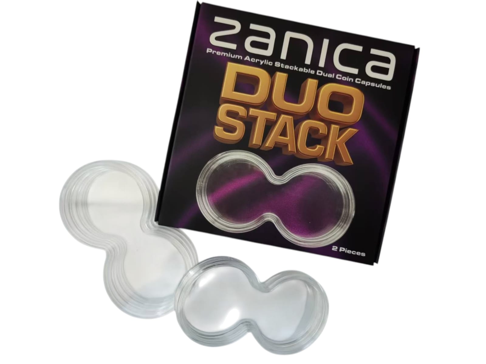 Zanica DuoStack Double Coin Capsule (Pack of 2)