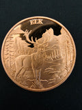 Elk 1oz .999 Fine Copper Round – Hunting Series | Maple Leaf Mint