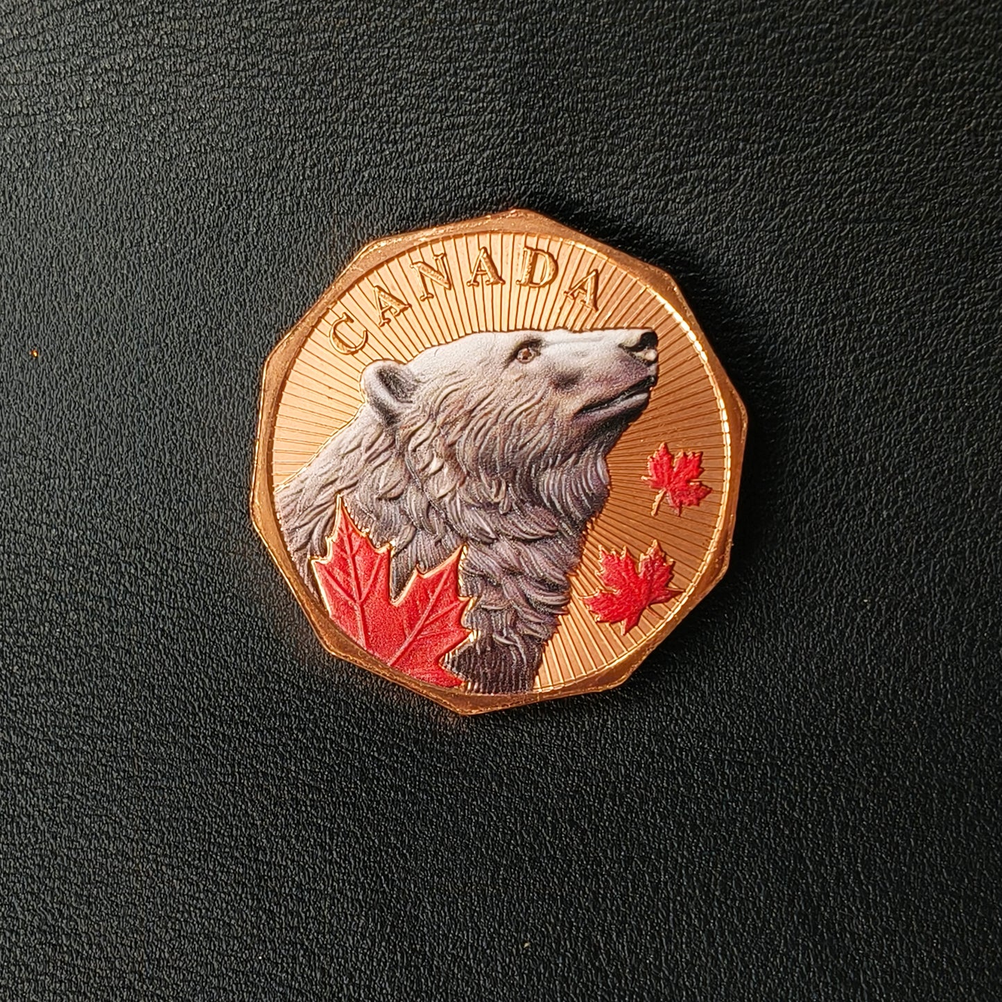 Guardians of the North Series – Polar Bear 1oz .999 Copper Coin (Colored Edition) 1 of 5