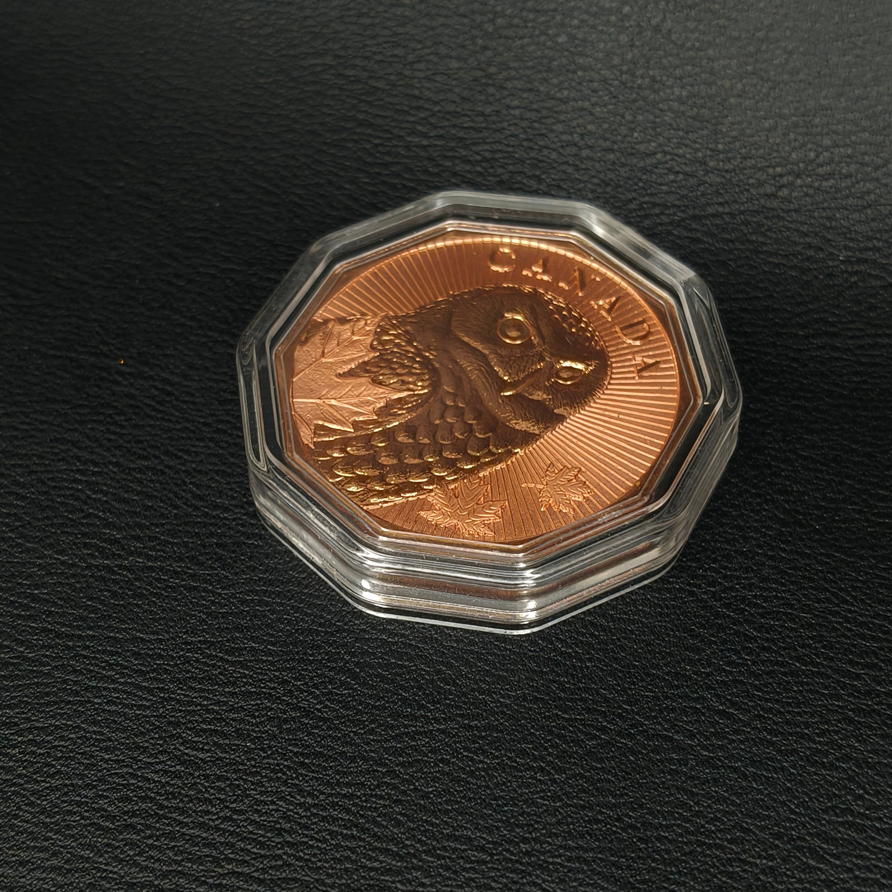 Guardians of the North Series – Snowy Owl 1oz .999 Copper Coin (Non-Colored Edition) 2 of 5