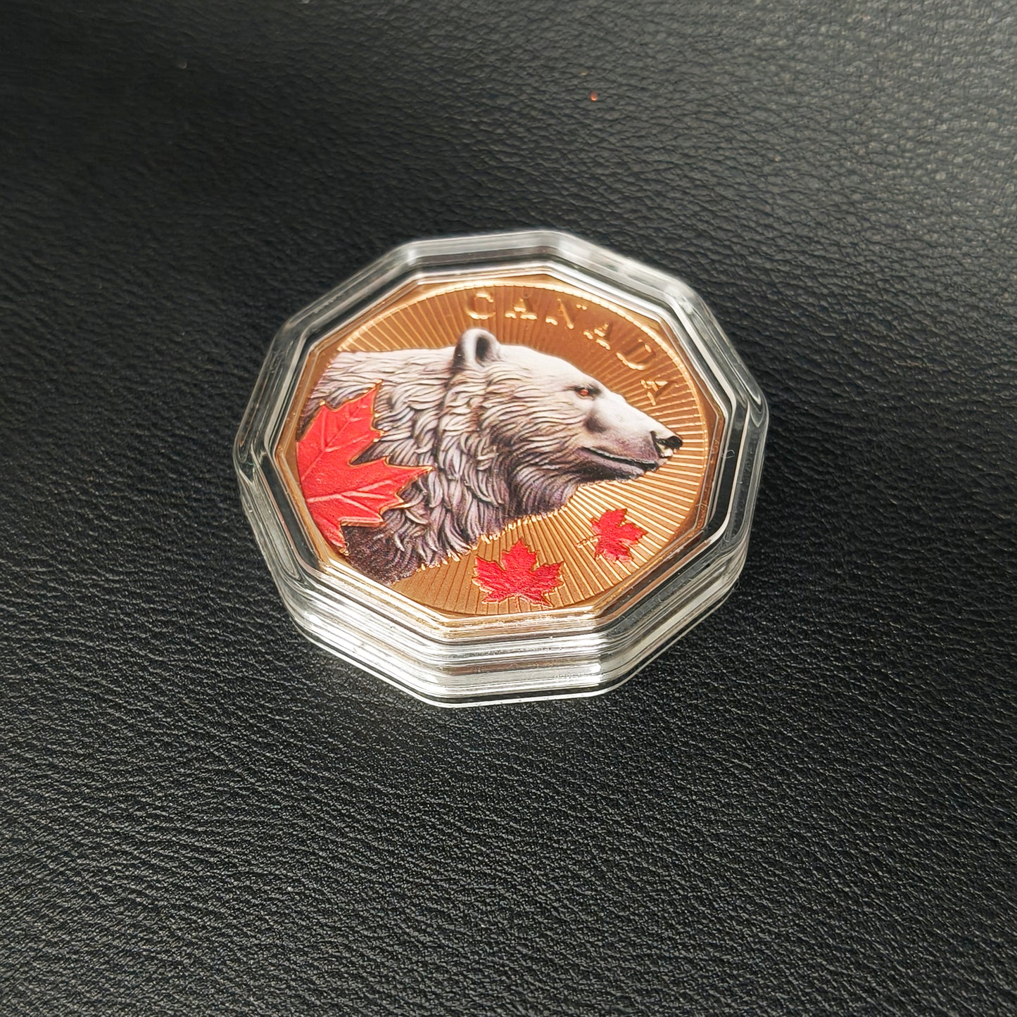 Guardians of the North Series – Polar Bear 1oz .999 Copper Coin (Colored Edition) 1 of 5