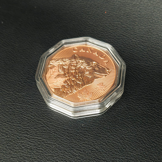 Guardians of the North Series – Polar Bear 1oz .999 Copper Coin (Non-Colored Edition) 1 of 5