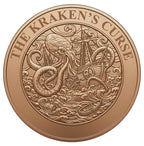 The Kraken’s Curse 1oz .999 Feinkupfer Round – Hochrelief-Sammleredition | Maple Leaf Mint