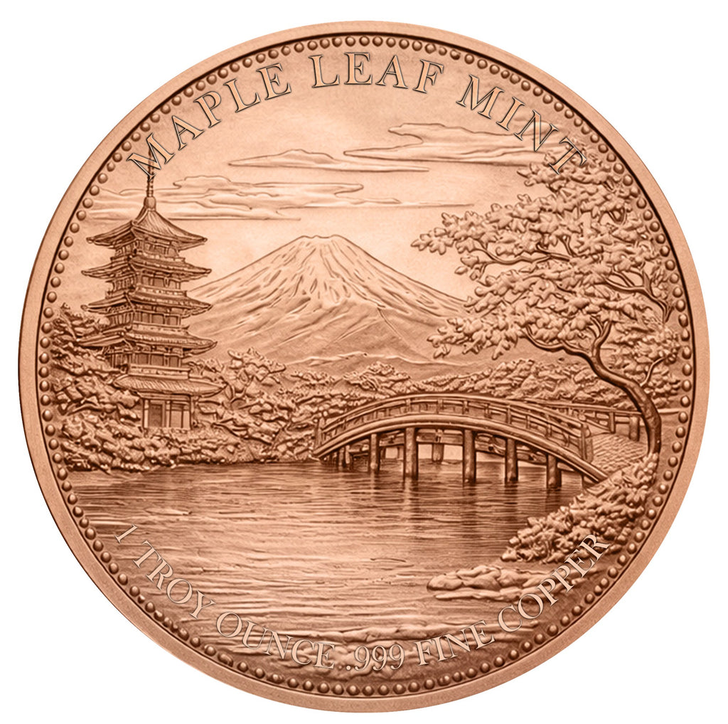 Ninja Warrior 1oz .999 Fine Copper Round – High Relief Collector Edition | Maple Leaf Mint