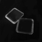 Zanica 38mm Premium Quadrums Schwarz – 10er-Pack
