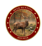 Red Deer 1oz .999 Fine Copper Round UV Colorized – Deer Hunting Series