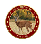 Roe Deer 1oz .999 Fine Copper Round UV Colorized – Deer Hunting Series