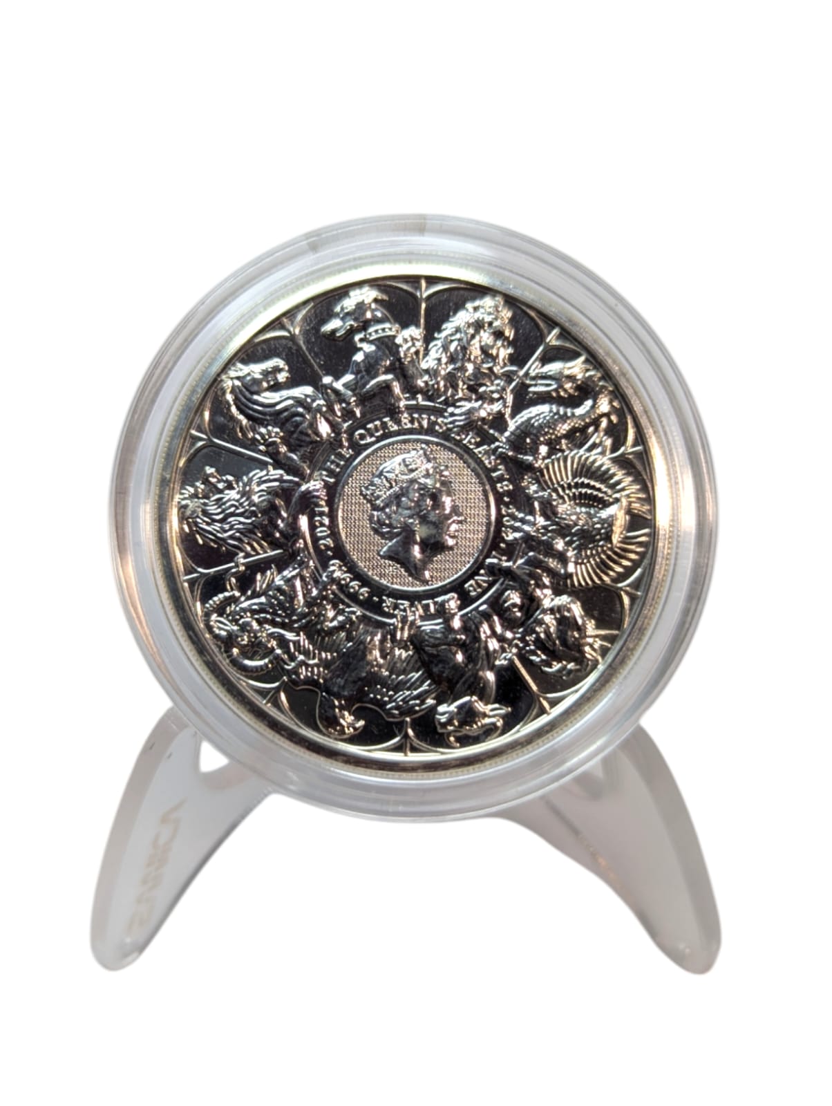 Zanica 2oz 38mm Premium Round Capsules Flat Bezel – 10 pack