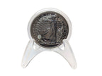 Zanica 39mm Premium runde Kapseln, flache Lünette – 10er-Pack