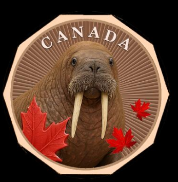 Guardians of the North Series – Walrus 1oz .999 Copper Coin (Colored Edition) 4 of 5