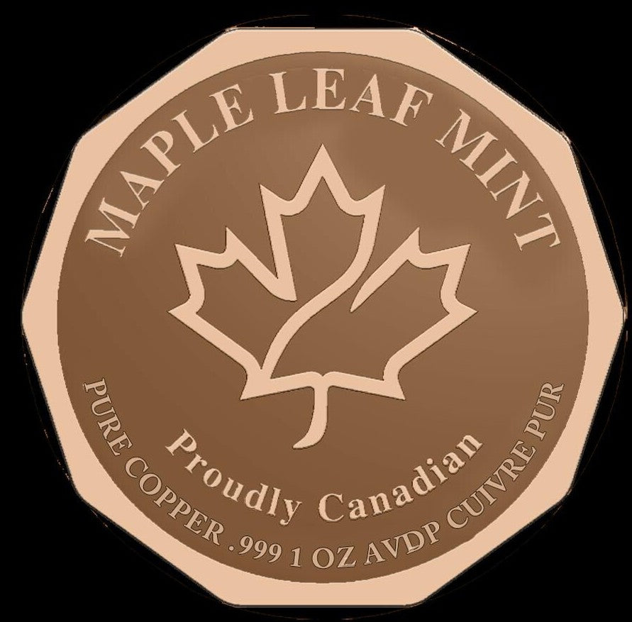 Guardians of the North Series – Gyrfalcon 1oz .999 Copper Coin (Colored Edition) 5 of 5