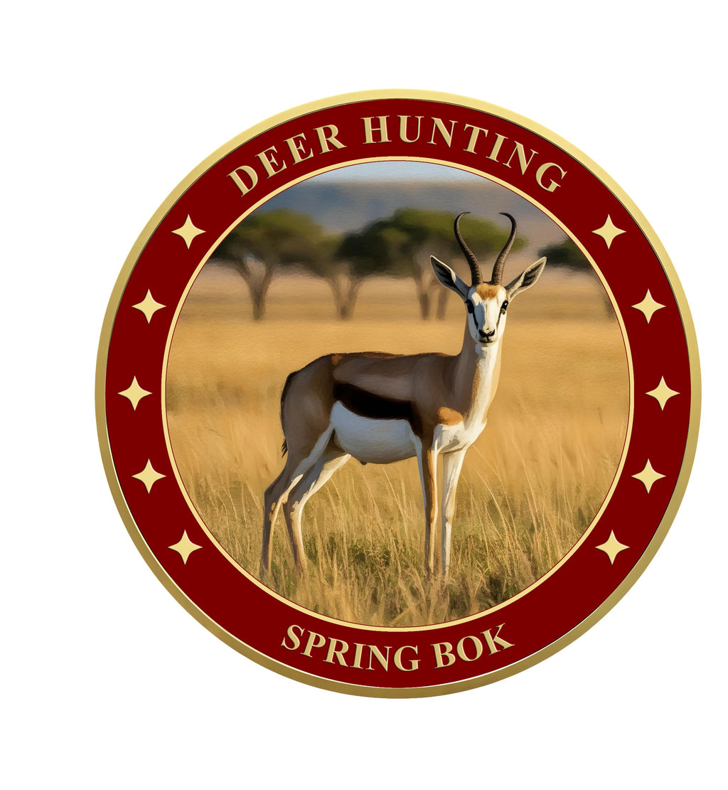 Springbok 1oz .999 Fine Copper Round UV Colorized – Deer Hunting Series