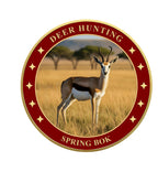 Springbok 1oz .999 Fine Copper Round UV Colorized – Deer Hunting Series