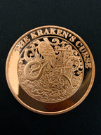 The Kraken’s Curse 1oz .999 Feinkupfer Round – Hochrelief-Sammleredition | Maple Leaf Mint