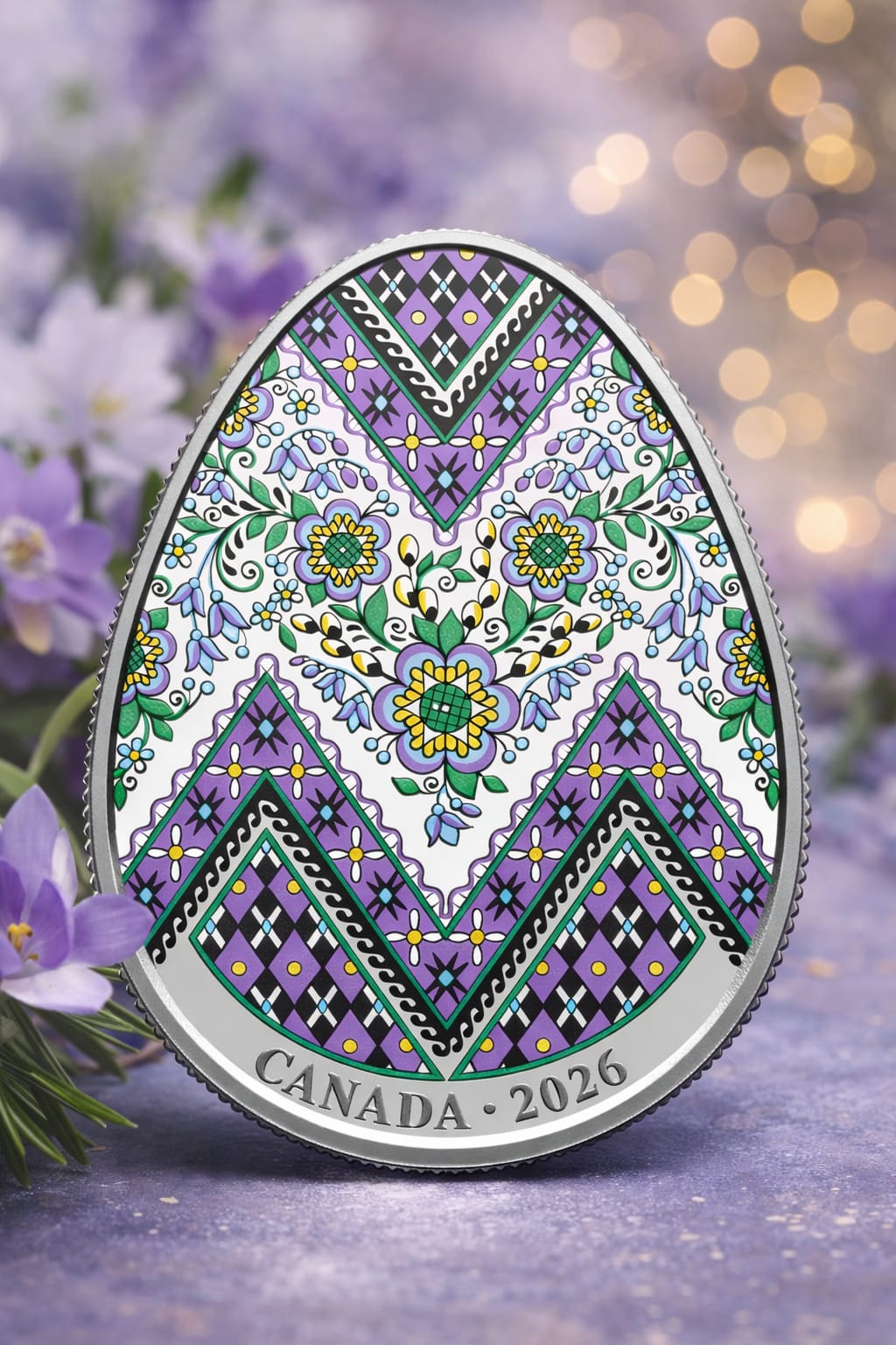 2026 Pysanka Fine Silver Coin | Royal Canadian Mint $20 Silver Coin