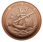Samurai Warrior 1oz .999 Fine Copper Round – High Relief Collector Edition | Maple Leaf Mint